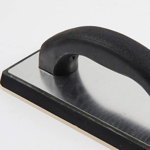 Håndholdt pudsebræt epoxy fugemasse skraber flise fugemasse gummispartel os syning t Black  Silver