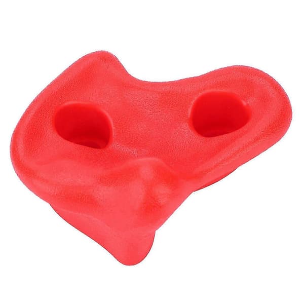 10 st plast texturerade klätterstenar väggstenar barn blandat kit bult väl Red
