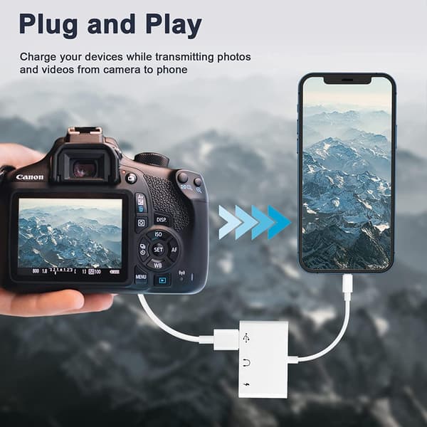 1 kpl USB-C–USB-sovitin, 3-in-1 USB-C–USB-A OTG-sovitin 3,5 mm kuulokeliitännällä ja pikalatausportilla, U