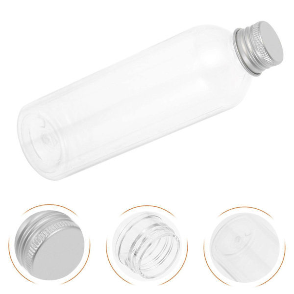 10 stk. Husholdnings Juiceflasker Multifunktionelle Plastikflasker Praktiske Tomme Flasker