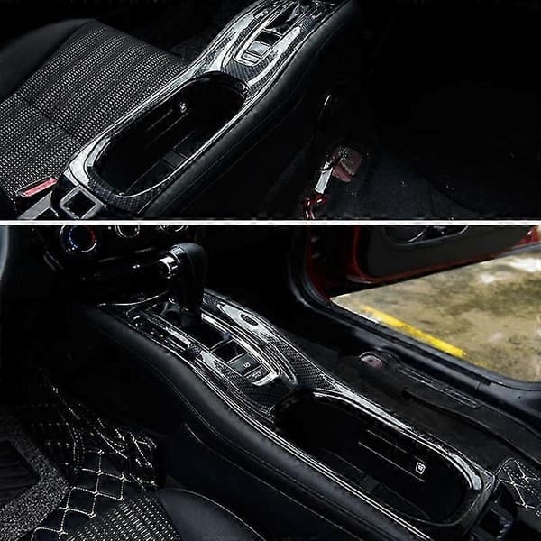 Växelpanel för kolfiber central kontroll för Honda HRV 2015-2019 hwy