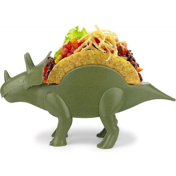 Ultimate Dinosaur Taco Holder, Hauska ja Käytännöllinen Valkoinen Elefanttilahja, Pitää 2 Tacoa