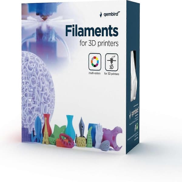 Gembird 3D PLA filament til 3D-printer 1,75 mm grå