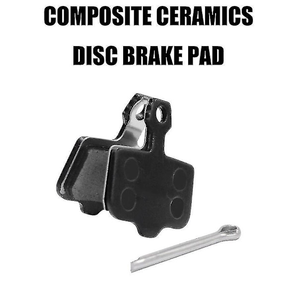Sykkel skive bremsekloss for Himo Z20 elektrisk sykkel deler Hydraulisk metall skive bremseklosser Semi-metalli Black