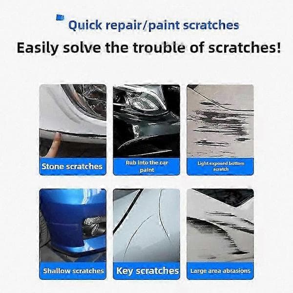 Haval H6 Touch Up Paint Pen - Præcis farvematch, ridse-reparationssæt Crystal Black