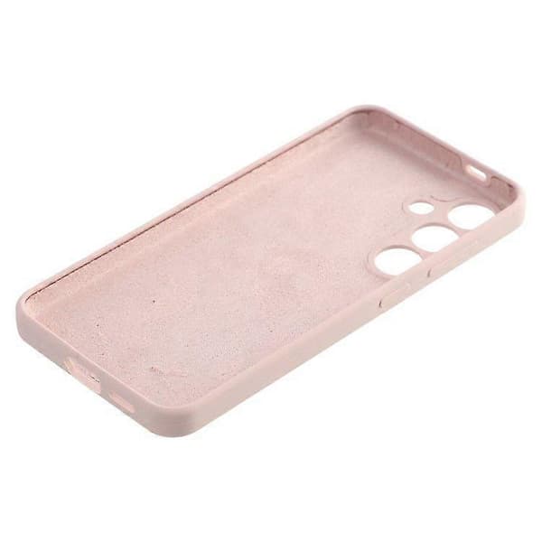 För Samsung Galaxy S24+(Plus) Skal Silikon Stötsäkert Telefonskydd Pink