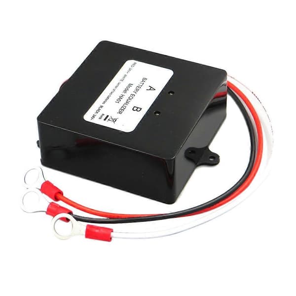 HA01 Solar Batterispændingsudligner til 24V Bly-syre Batteribalancer Stabil Batteri Solcelleanlæg svart