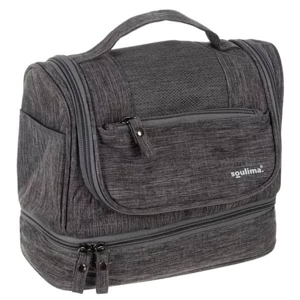 Sminkveske / Necessaire / Toalettmappe - Sminkeveske grå