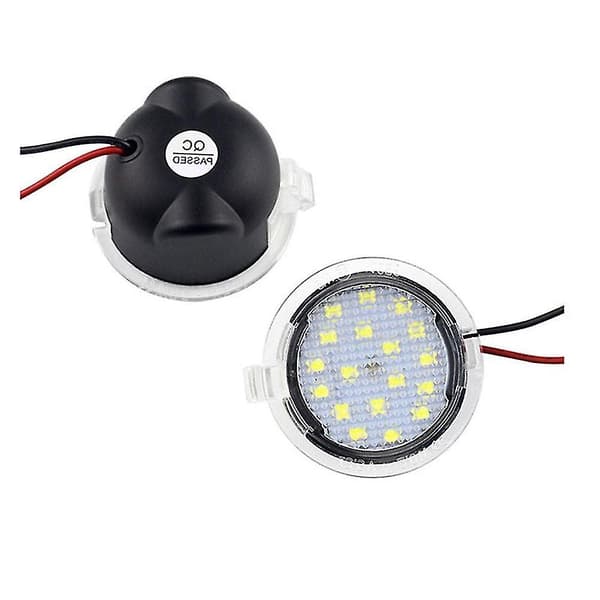2 stk. 18 LED Under Mirror Puddle Light til Ford Mondeo S-max Edge Explorer F-150