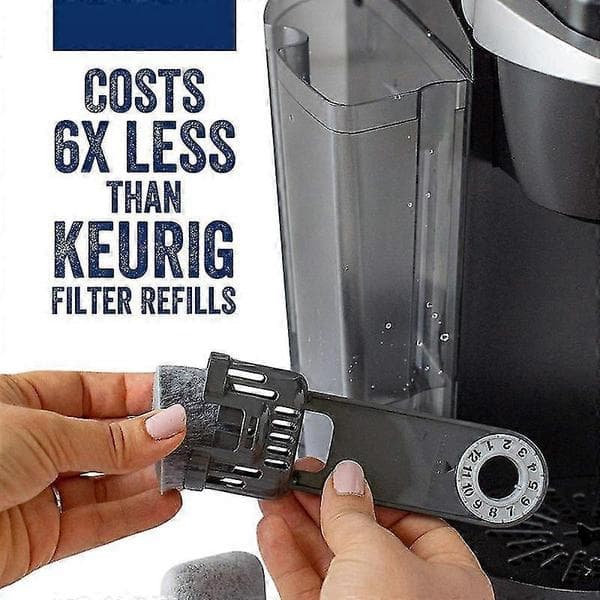 6/12 st kolvattenreningsfilterbyte för Keurig kaffemaskin