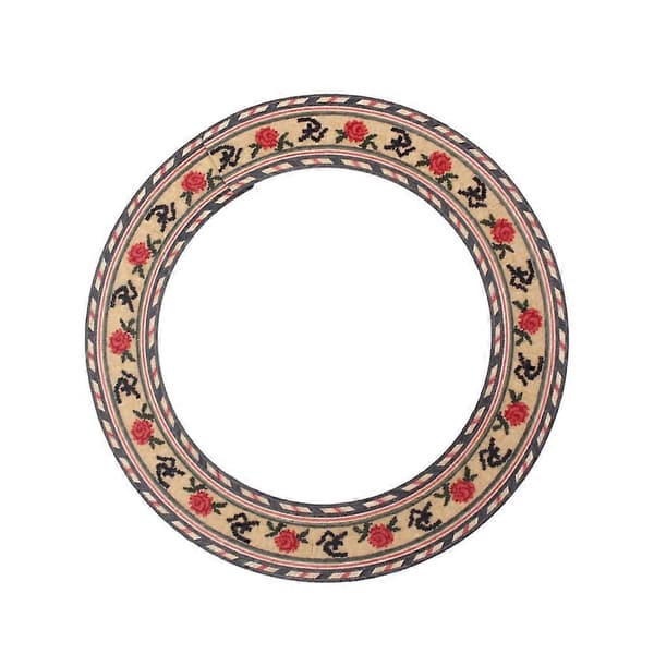 Gitarrrosett Tillbehör Akustisk Gitarr Ljudhål Ljudhålsrosett Trägitarrdelar Tillbehör GXB03 Brun 12.9cm Brown