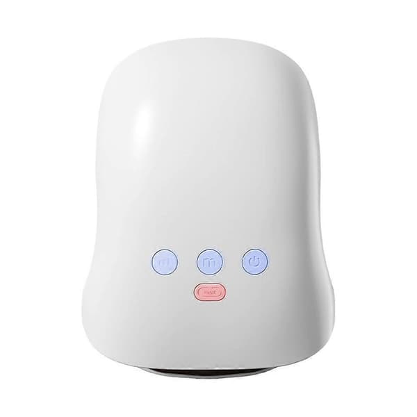 Värmande handmassageapparat luftkompressionshandskar för artritsmärta, fingerledsterapi termisk White