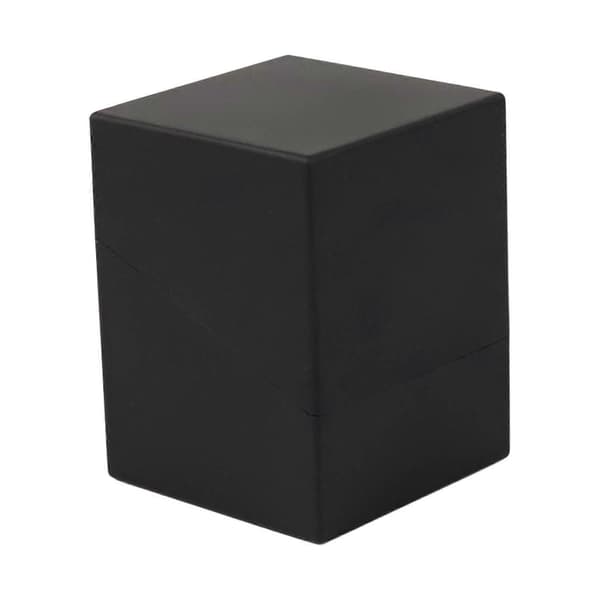 Handelskort Deck Box Organizer Opbevaringsholder Holder Kort 100 Robust til TCG Black
