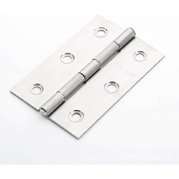 Rustfrit stål hjemmemøbler hardware dørhængsel lang 75mm X 50mm 20 stk
