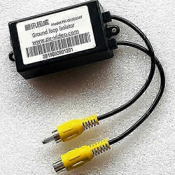 2024 RCA Videoisolator for Overvåking og AV-interferensfiltrering