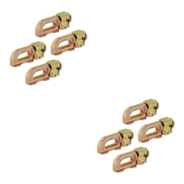 1/2 4x Lastkontroll L-skena Dubbel Stud Fäste Lastkontroll 2Sets