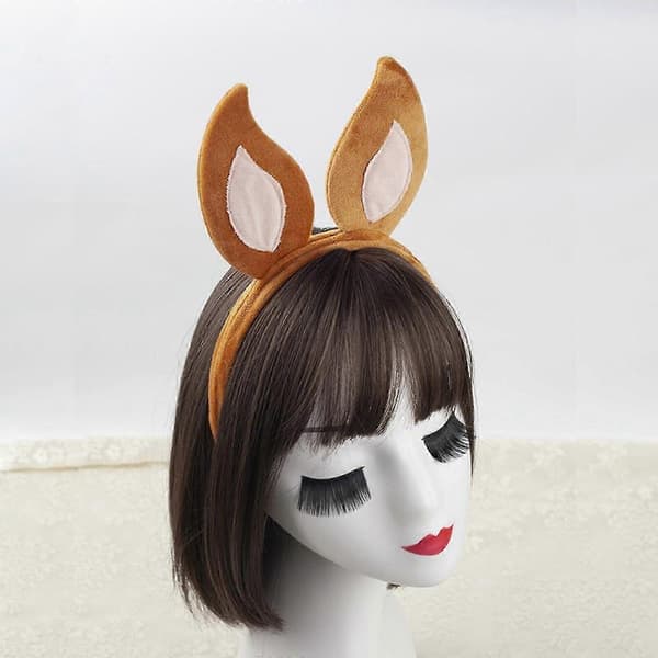 Hundeører og hale sæt til Halloween cosplay kostume Scoobyoo Fourpiec