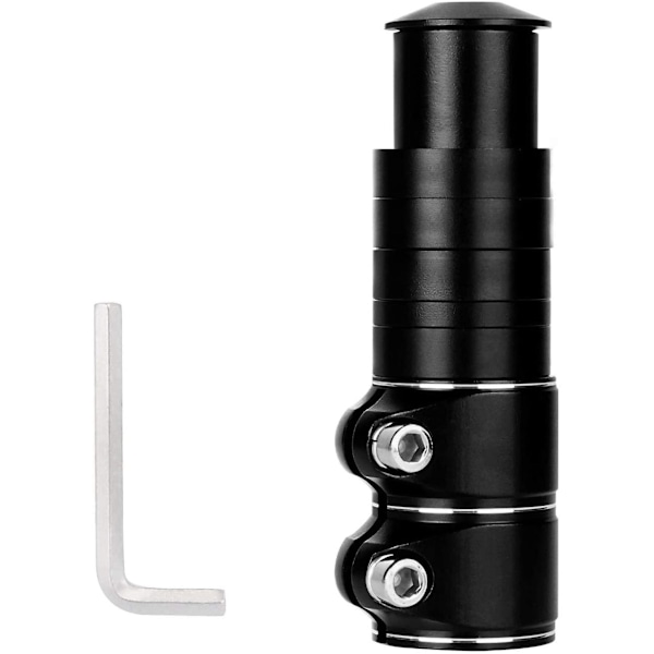 Sykkelstyreforlenger / Riser (svart