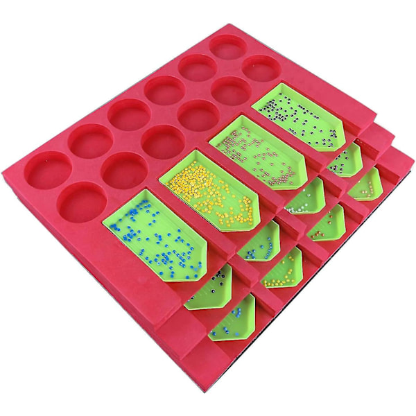 Diamond Painting Tillbehör Bricka Organizer - 12 Fack För Hantverkskonst