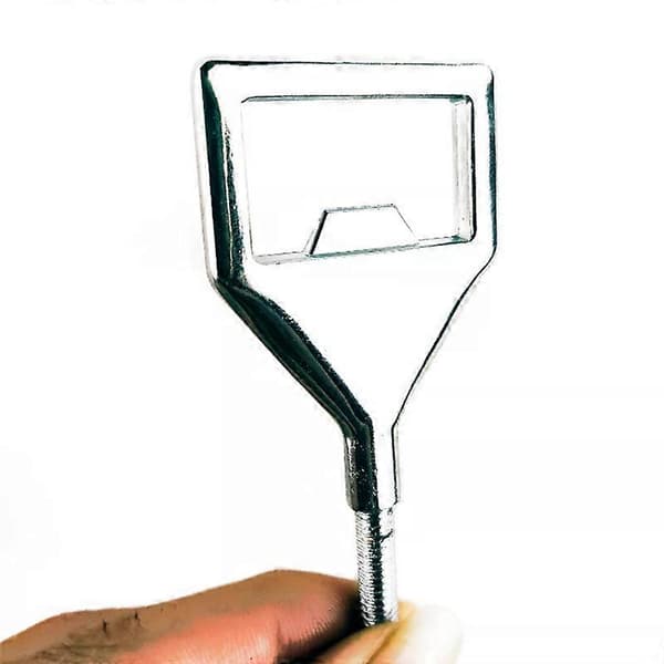 Flaskeåbner-sæt 8 stk. Blankt rustfrit stål Åbnerindsats DIY 28 Metal