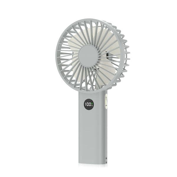 Bordventilator Lille Ventilator Udendørs Ventilator Rejseventilator Skrivebordsventilator Soveværelsesventilator med Display Kontorventilator Luftkølende Ventilator Kraftig Ventilator Ice Green