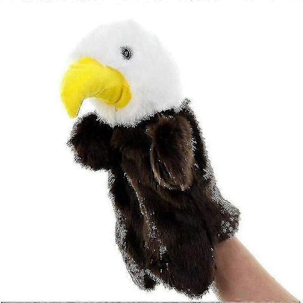 Djur Handdocka Plyschleksak Handdocka Berättande Dockor Leksak Handskdockor Tidig Utbildning Pedagogiska Leksaker Barnpresenter Red Parrot 01