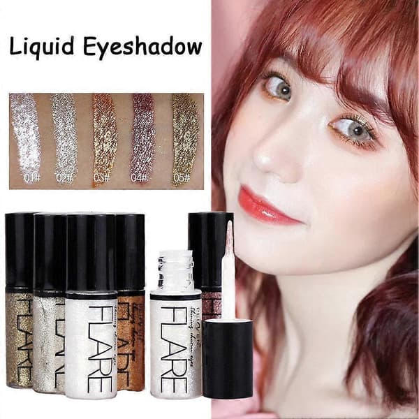 Diamantglitrende Eyeliner Flydende Paillet Flydende Øjenskygge Shiny Diamond