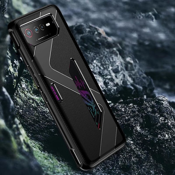 Til Asus Rog Phone 6 5g Anti-drop blødt Tpu telefoncover Anti-ridse smartphone cover Black