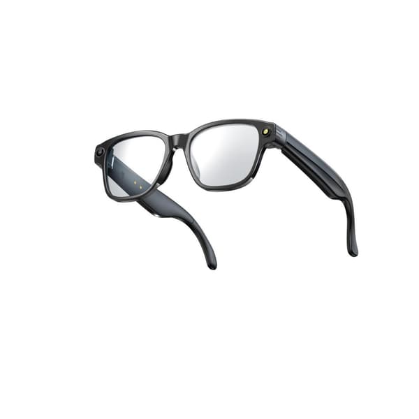 Smart AI Glasses with HD Camera, Noise Reduction, and Real-time Translation - Compatible with Android and iOS Transparent