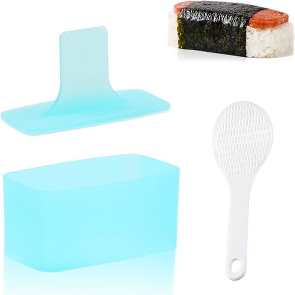 Maker Press Form, Onigiri Form Sushi Rice Maker, Lunch Meat Rice Ball Mold (1-pack)