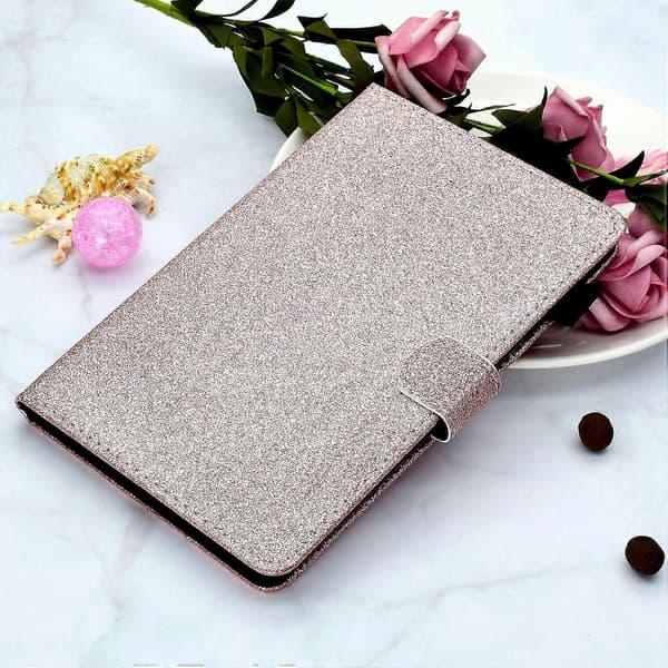 Beskyttende lædercover til 10,6 tommer tablets Rose Gold