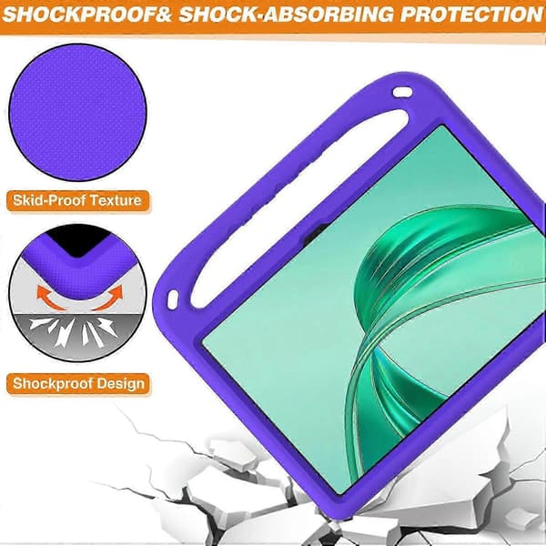 Til Honor Pad X8a Etui Håndgreb Støttefod Tablet EVA Cover Multicolor Style F