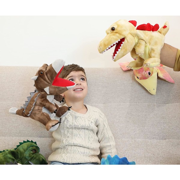 Dinosaurus käsinukke, Jurassic World dinosaurus nukke lapsille, 25cm dinosaurus pehmolelut Ankylosaurus