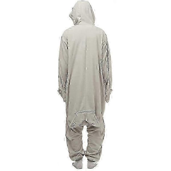 Gråsäl Djur Tecknad Overall Pyjamas Herr- och Dam Hemmakläder M