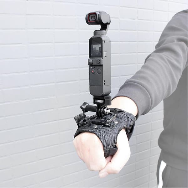 Justerbar roterbar aluminiumlegering 1/4-adapter för Pocket 2/insta360 One X2