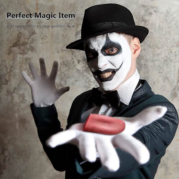 2 stycken realistiska falska tunga Stretchy falska tunga tricks konstgjorda tunga rekvisita Hemsk realistisk tunga Halloween Gross