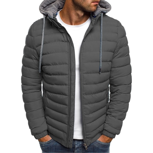 Miesten löysä puuvillapuku, paksuuntunut puuvillapuku Azul 2XL