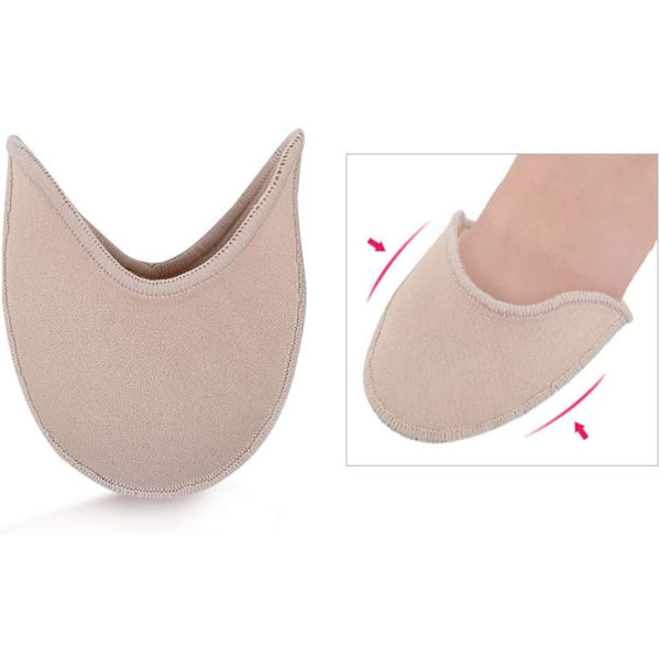 Ouch Pouch Tåskydd Skyddar cover för Heel Balett Pointe Skor Magdans 1 Par 10x9,5cm xixl 10*9.5cm