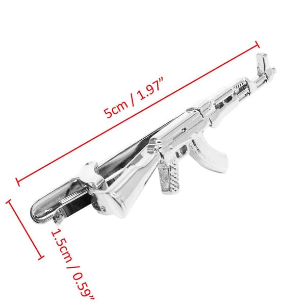 Stilig herreklips for slips, slipsklips, slipsklips, gitarbriller, anker