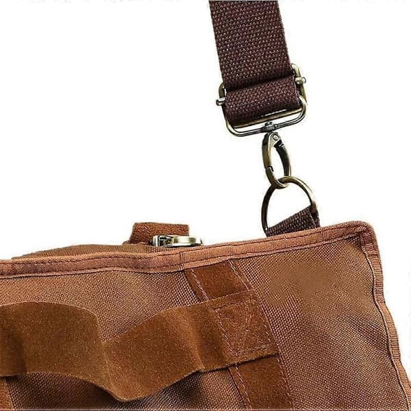 Bartenderkit i canvas, axelväska för förvaring av bartendertillbehör, stöttåligt bartenderkit, kaffe
