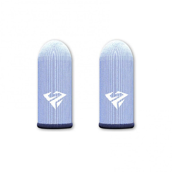 1/2 par fingerærmer til gaming Tommelfingerærmer til spil Pubg Mobile Anti Slip Finger 1pair S04 gray