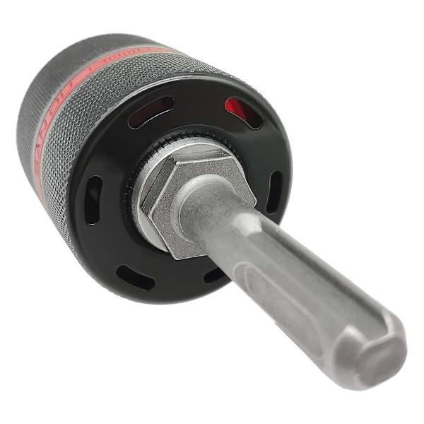 Nyckellös borrchuck Snabbväxlande handborrchuck 1/2-20unf Montering 1,5-13 mm Med Sds-plus 1/2 tum Wr Black