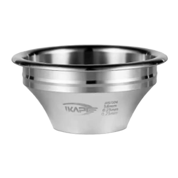 IKAPE Variabel Diameter Espresso Portafilter Filterkorg Precision Hög Extraktion för Bottenlös Portafilter 58mm 18g 33mm