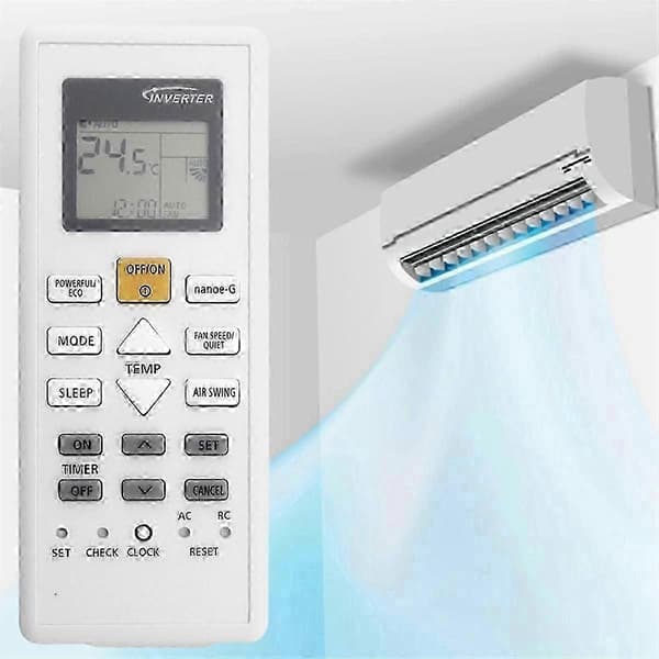 Ersättningsfjärrkontroll för Panasonic A75c18090 luftkonditioneringsfjärrkontroll