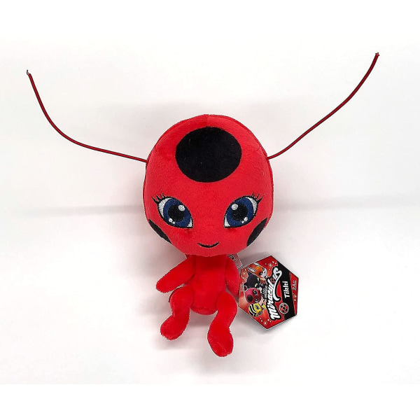 P50693 Tales Of Ladybug & Cat Noir-rena Rouge's Kwami Trixx pehmopehmolelu 15cm (bandai) Tikki