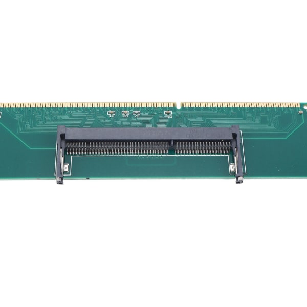 2x Ddr3 Laptop So-dimm Till Desktop Dimm Memory Ram Connector Adapter Ddr3 Laptop Internminne Till Green