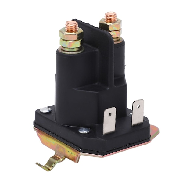 12V Startrelä med 2 Terminaler 532138406 Kompakt Struktur Ersättning Passar Husqvarna