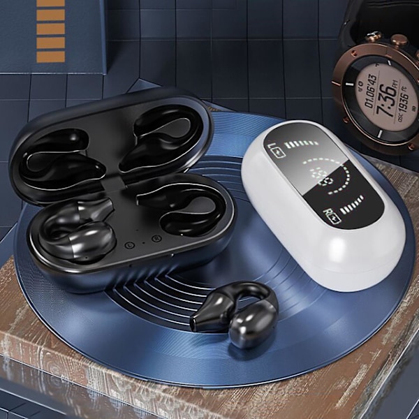 S03 Bluetooth-hörlurar HiFi-ljud Smart brusreducering Trådlösa Bluetooth 5.2 Hörlurar White