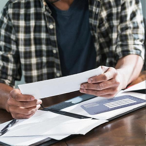 4st Multi-in-one Adressmallar Sömnadsmall Studenter Brevpapperskuvertmall