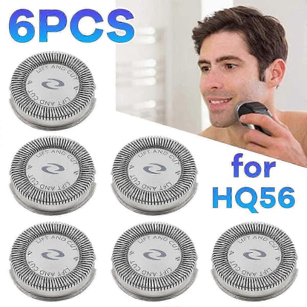HQ56 (6-pakning) Erstatningsblader for barberhode til Philips Norelco NO.5775